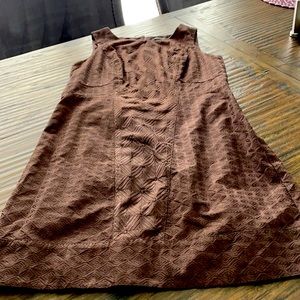 Brown Spring Dress